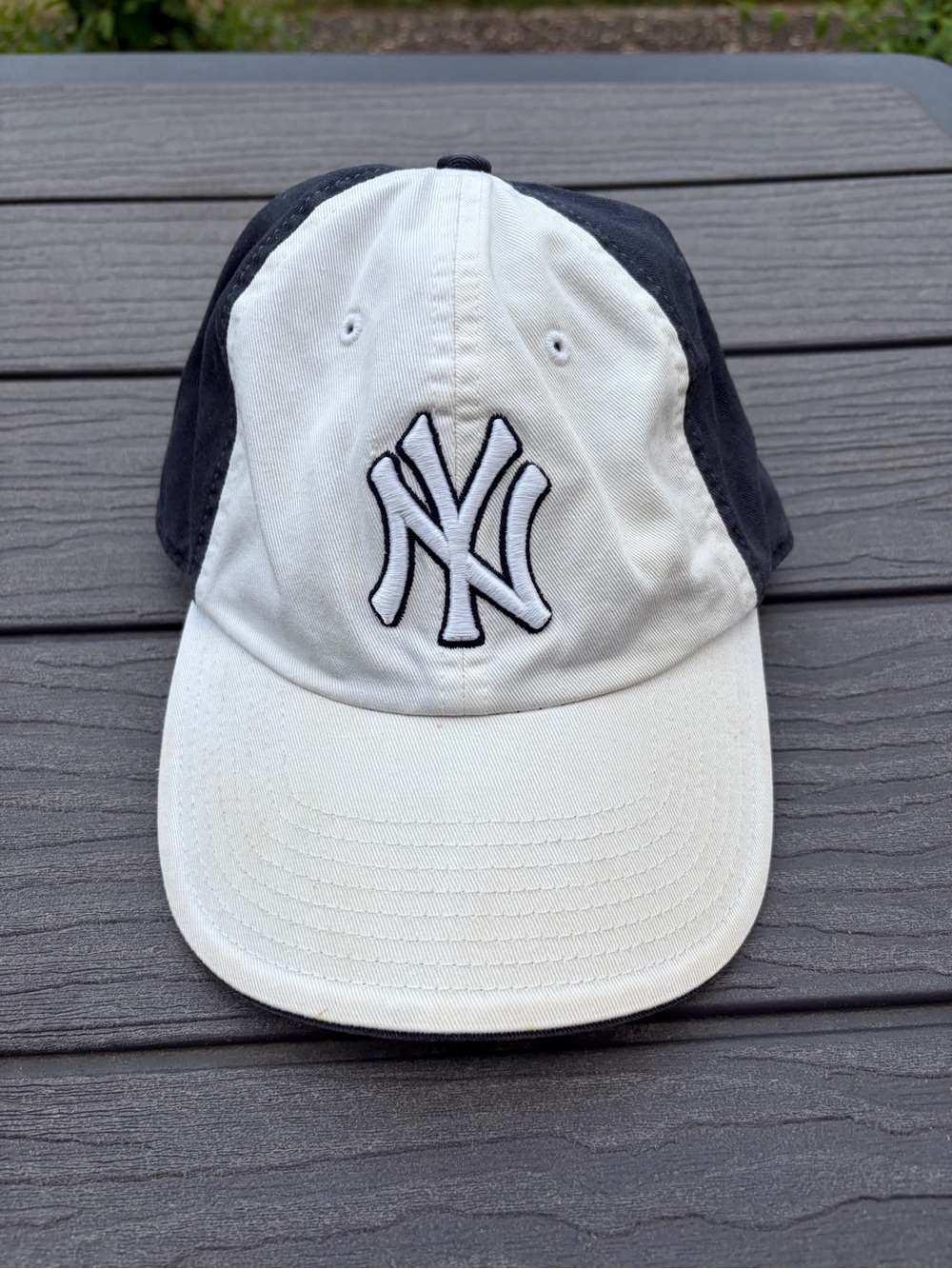 Vintage 90s New York Yankees Twins Enterprise Adjustable MLB Baseball Cap